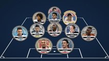 Ligue 1 team of the week featuring Mbappé and Cavani