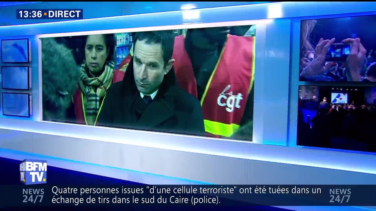 Benoît Hamon, l'inquiétude