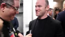 WAYNE ROONEY REACTS TO TONY BELLEW'S STUNNING WIN OVER DAVID HAYE AT THE 02 - HAYE v BELLEW