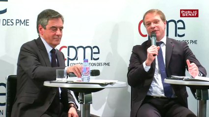 CPME: sortie de Fillon sous les applaudissements