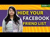 Quick Steps to Hide Your Facebook Friend list - GIZBOT