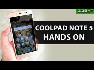 Coolpad Note 5 Hands On - GIZBOT