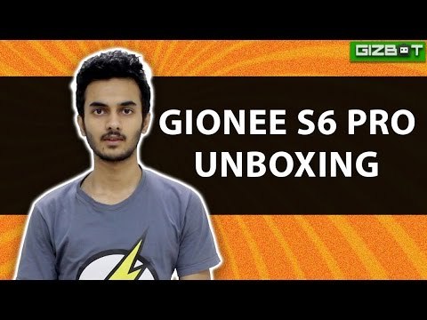 Gionee S6 Pro Unboxing - GIZBOT