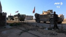 قوات أميركية تسير دوريات حول مدينة منبج في شمال سوريا