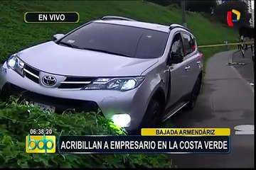 Miraflores: acribillan a hombre en bajada Armendariz