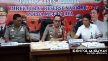 Diresnarkoba Polda Metro Jaya Ringkus Sindikat Narkoba Jaringan Taiwan