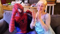 Spiderman & Superheroes vs Zombies! Frozen Elsa Joker Zambie Prank & Funny Superhero