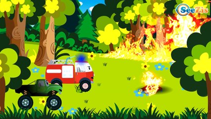 Сarros para niños - Excavadoras - Caricaturas de coches - Excavadoras para niños
