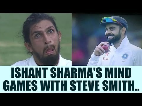 Ishant Sharma sledges Steve Smith, Virat Kohli laughs out loud | Oneindia News