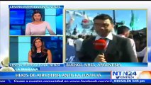 Hijos de la expresidenta Argentina Cristina Fernández acuden ante un juez para declarar sobre presunto caso de lavado de dinero