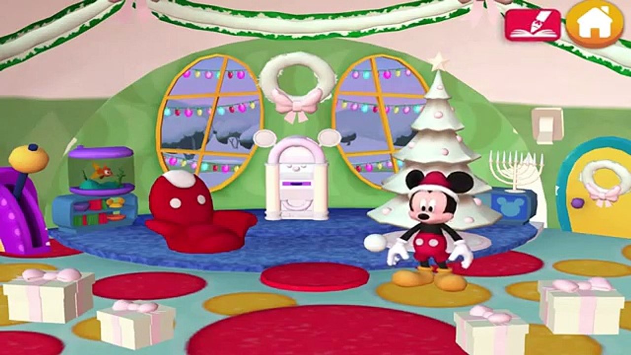 Disney Mickey Mouse Clubhouse de Navidad Club Color y el Juego Creativo del Juego por un Poco de Ki