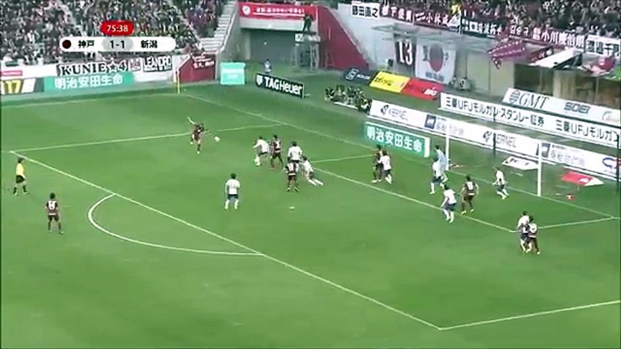 Vissel Kobe 2:1 Niigata (Japanese J League. 4 March 2017)