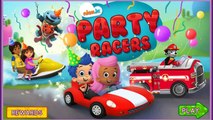 Paw Patrol Full Episodes - Nick Jr. Party Racers! Dora the Explorer, Umizoomi, Bubble Guppies!