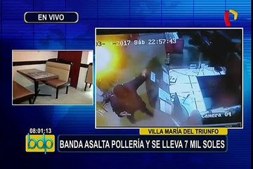 VMT: exigen mayor seguridad tras violento asalto en pollería