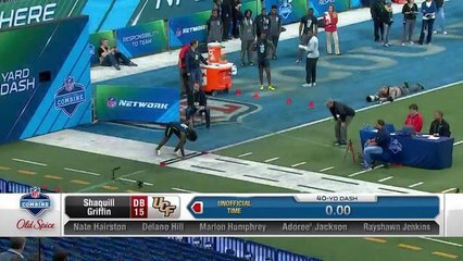 Shaquill Griffin runs unofficial 4.39 in 40-yard dash