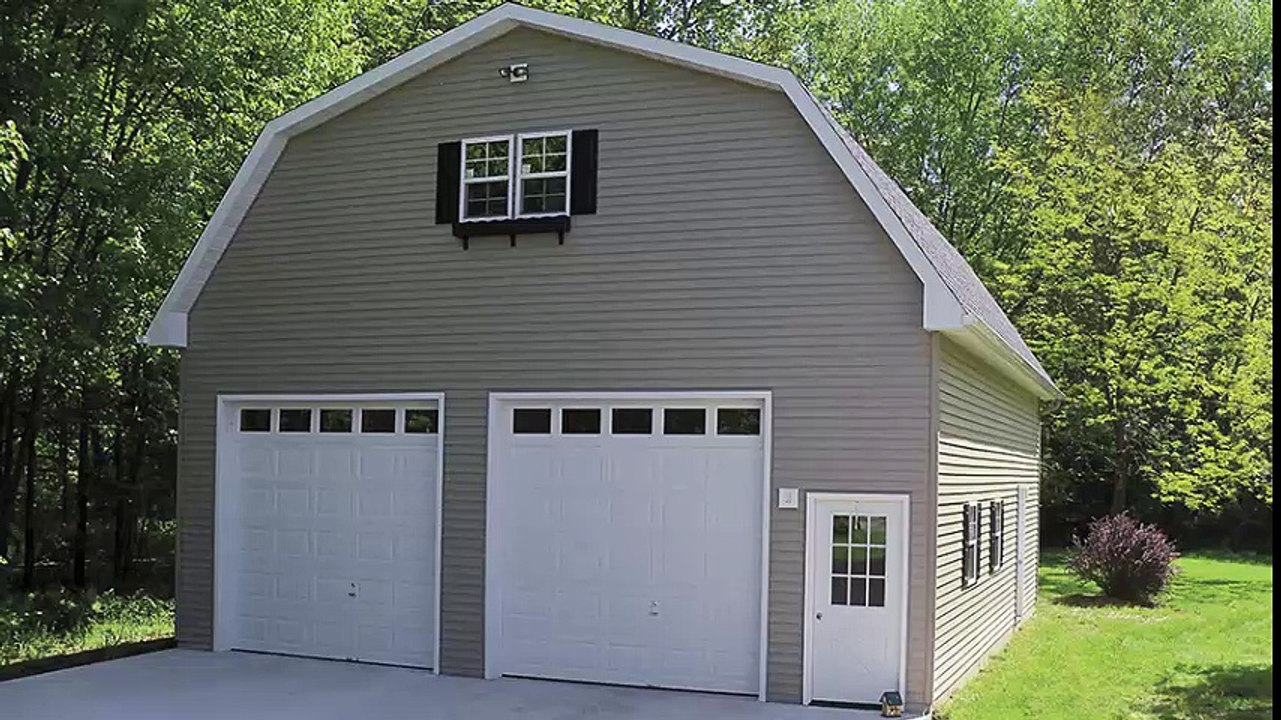 Custom Garages Built by the Amish in Lancaster PA, Chester PA