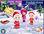 Bebé Hazel Tiempo de Navidad | Santa Claus y Regalos [de dibujos animados Juego de la Película 4 Kids]