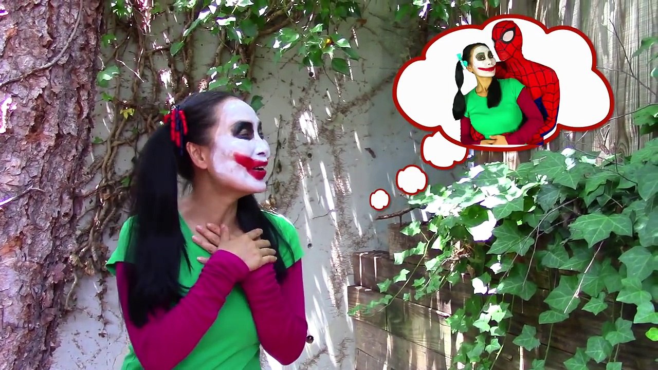 Snow white Police woman? Spiderman, Godzilla, Frozen Elsa, Joker in jail!