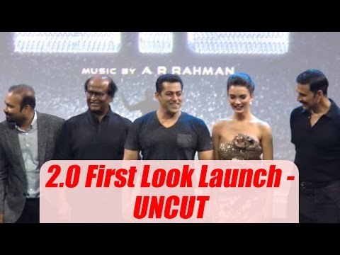 Rajinikanth, Akshay Kumar, Salman Khan, Karan Johar at 2.0 first look | UNCUT | Filmibeat