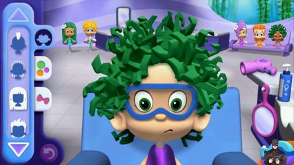 Bubble Guppies Good Hair Day! Batman Plays Nick Jr Games Compilation!