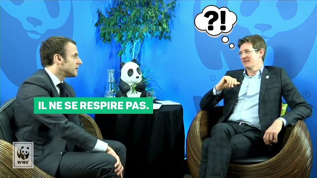 Un vrai repas complet : il y a à boire et à manger. Toutes les couleurs et toutes les saveurs. À côté de lui Hollande semble psychorigide !