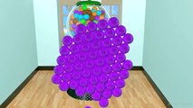 LEARN COLORS 3D COLLECTION - Teach colours for Kids Children Baby Toddlers learning with B