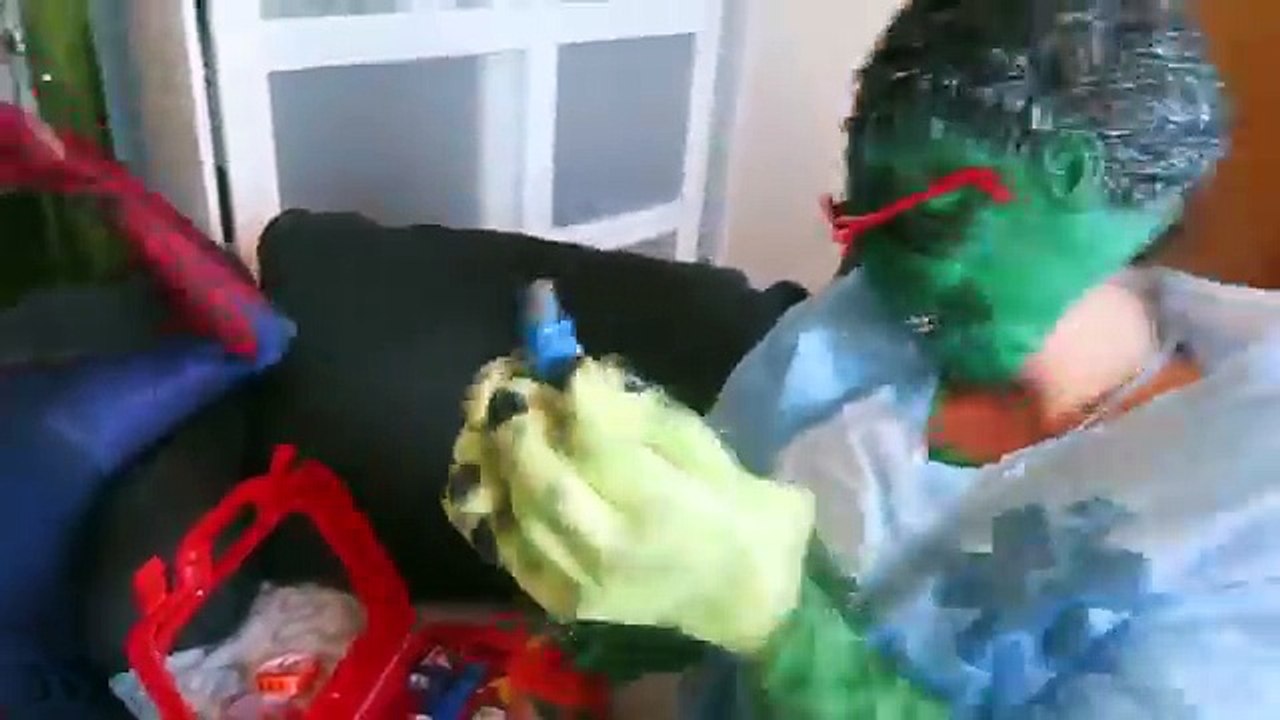 SPIDERMAN & FROZEN ELSA GOT HURT! NAIL IN FOOT! w/ Doctor vs JOKER in Real Life! Funny Sup