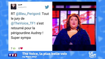 The Voice : les téléspectateurs impressionnés par Audrey !