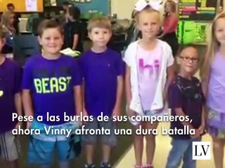 Vinny Desautels, atraviesa un duro cáncer