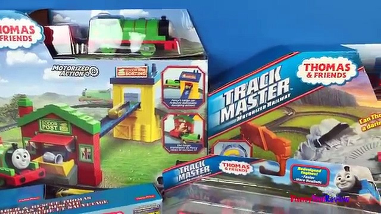 COLECCIÓN DE THOMAS y sus AMIGOS de la PISTA MASTER PERCY THOMAS JAMES DIESEL FELIPE MOTORIZADO PLA