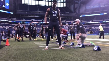 Obi Melifonwu's spectacular 11'9" broad jump