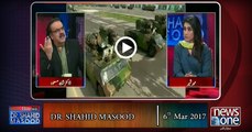 Live with Dr.Shahid Masood | 6-March-2017 | Asif Zardari | PSL Final | Nawaz Sharif