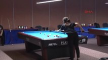 3 Bant Bilardo Gençlerde Cebeoğlu, Kadınlarda Degener 1. Etabın Şampiyonu