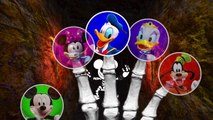 Skeleton Mickey Mouse Clubhouse Spooky Picnic Finger Family Song!