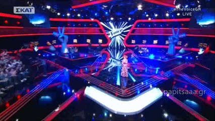 Η Ελεωνόρα Ζουγανέλη στον τελικό του "The Voice" - 2/3/17
