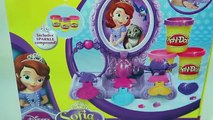 Play Doh Sofia the First Amulet & Jewels Vanity Playset Disney Princess Play Dough!