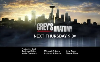 Grey's Anatomy - Promo 8x12