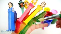 Best Learning Colors Videos for Children Disney Princess Finger Family Nursery Rhymes Microwave PEZ-iMw7wlBbD5o