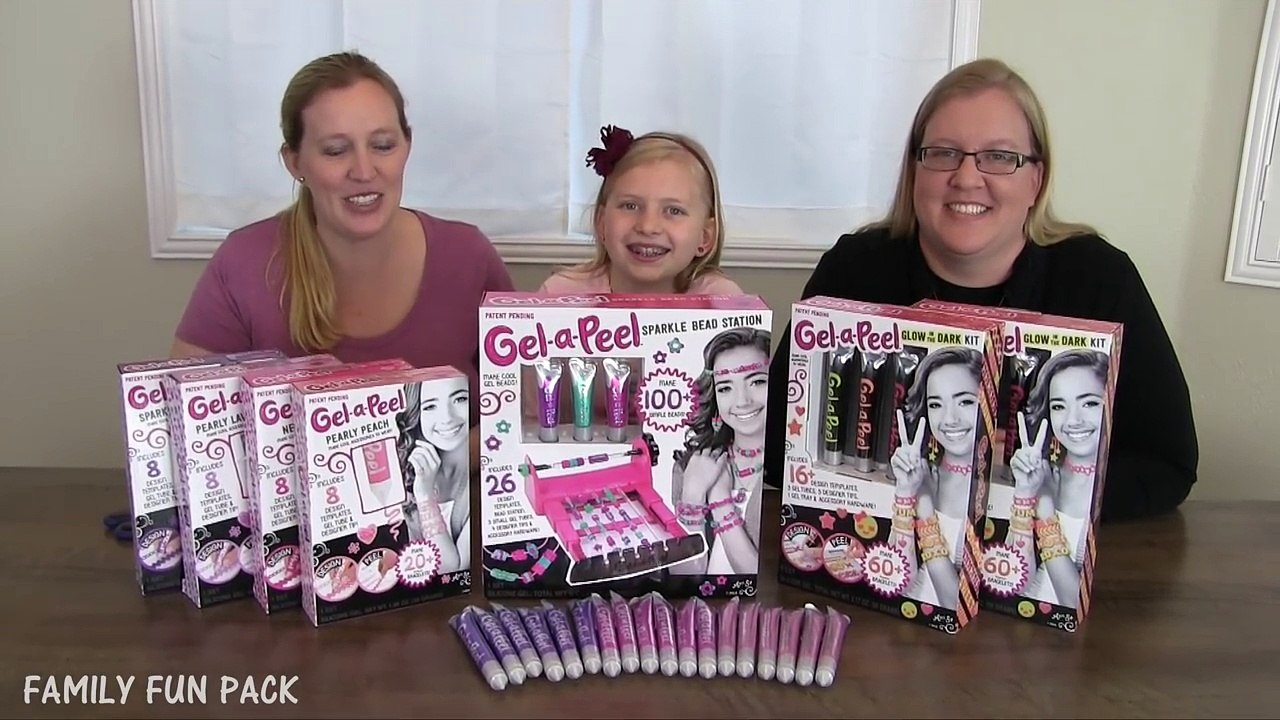 Gel-A-Peel DIY Craft Time _ 3D Sparkle Bead Design Station, Making Earrings & Jewelry out of GEL!-vjs5hNZR838
