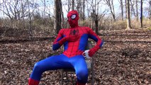 SpiderBaby Spiderman PRANK GONE HORRIBLY WRONG In REAL LIFE Superhero Movie IRL w Venom