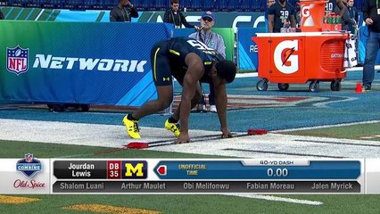 Jourdan Lewis runs unofficial 4.55 40-yard dash