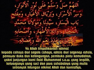 ---Selawat Nuril Anwar