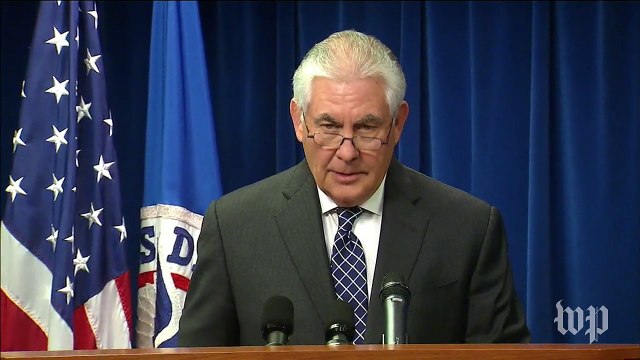 Tillerson calls Trump's new travel ban 'vital' for national security