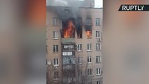 Woman Survives Fall from 8th Floor to Escape Apartment Blaze