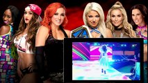WWE ROYAL RUMBLE 2017 Team Alexa Bliss vs Team Becky Lynch