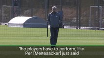 Mertesacker interrupted by Wenger after future question