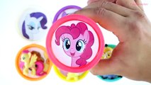 Learn Colors My Little Pony Play Doh Cans surprises Eggs Shopkins Zootopia toys Minions He