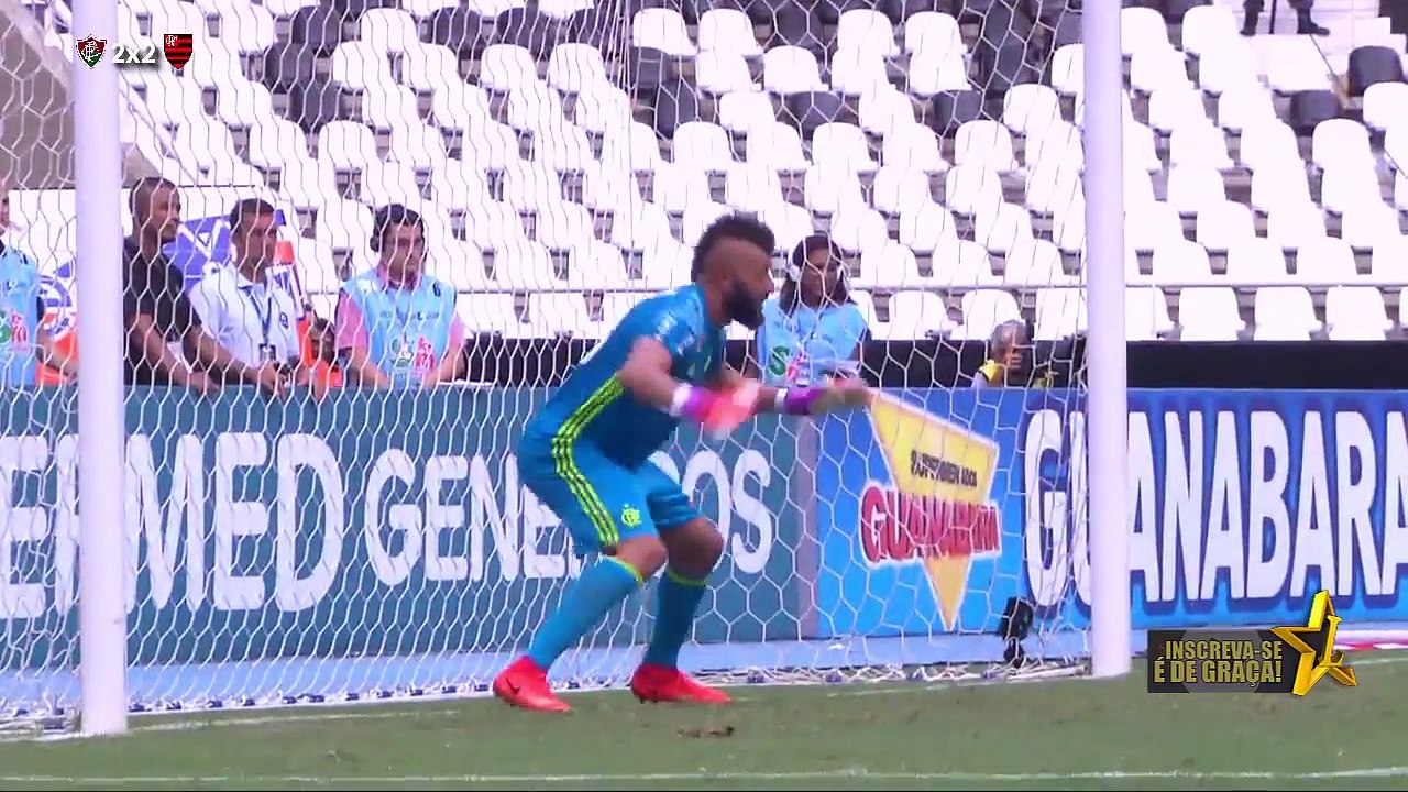 "Fluminense 3 x 3 Flamengo - Melhores Momentos & Gols - Taça Guanabara 2017