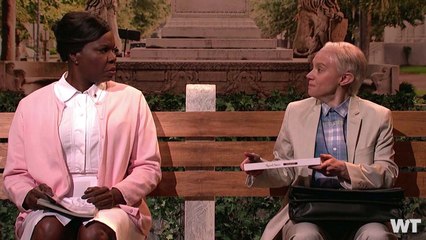 SNL's Kate McKinnon as Jeff Sessions As Forrest Gump IS AMAZING!