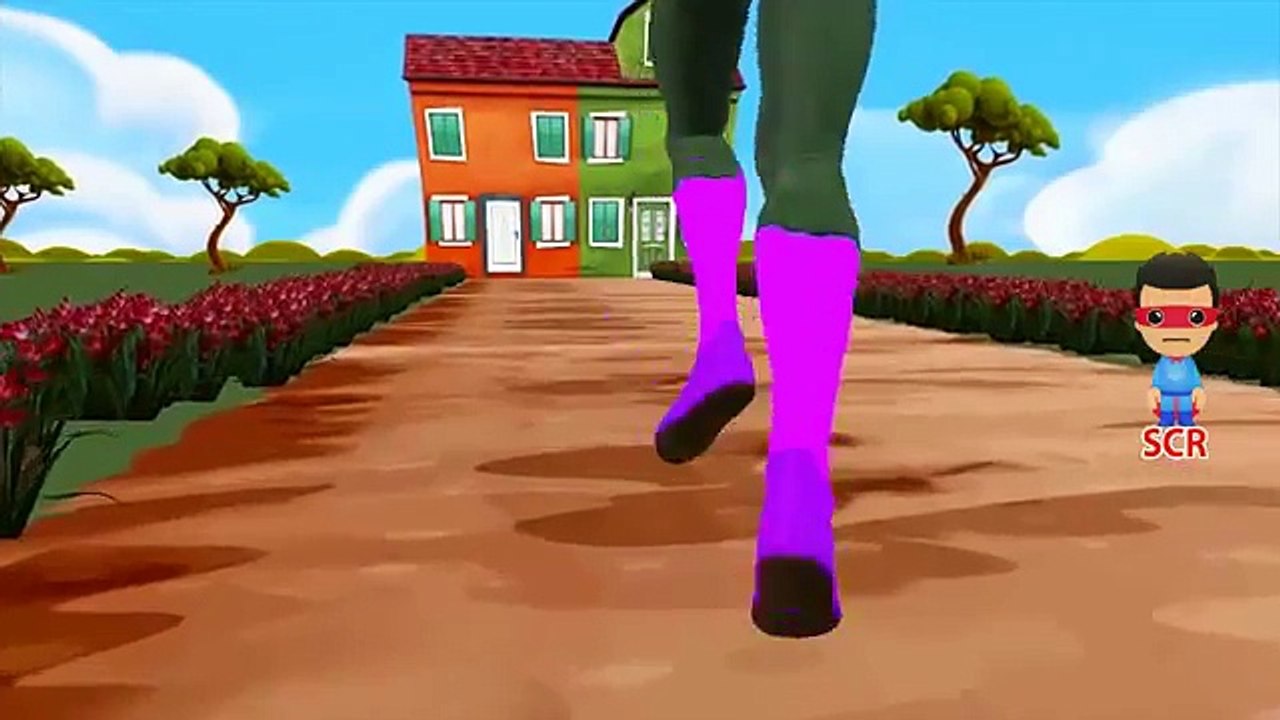 Spiderman Cartoons Hulk Batman King Kong Singing Johny Johny Yes Papa Nursery Rhymes for C